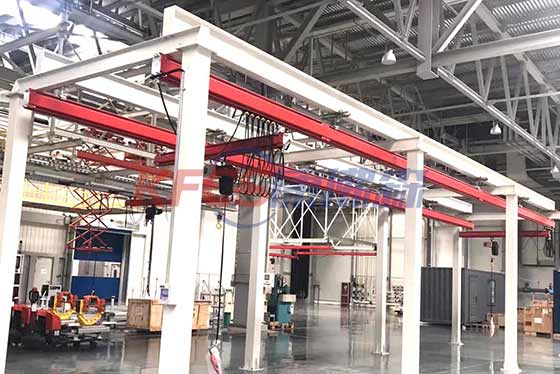 Customized light KBK suspension crane