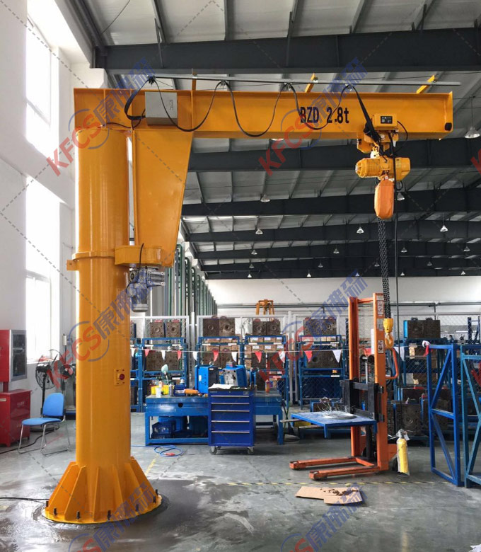 Chain hoist mobile cantilever crane factory customization
