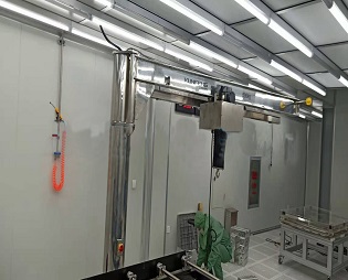 Cleanroom Jib Cranes with Electric Hoist