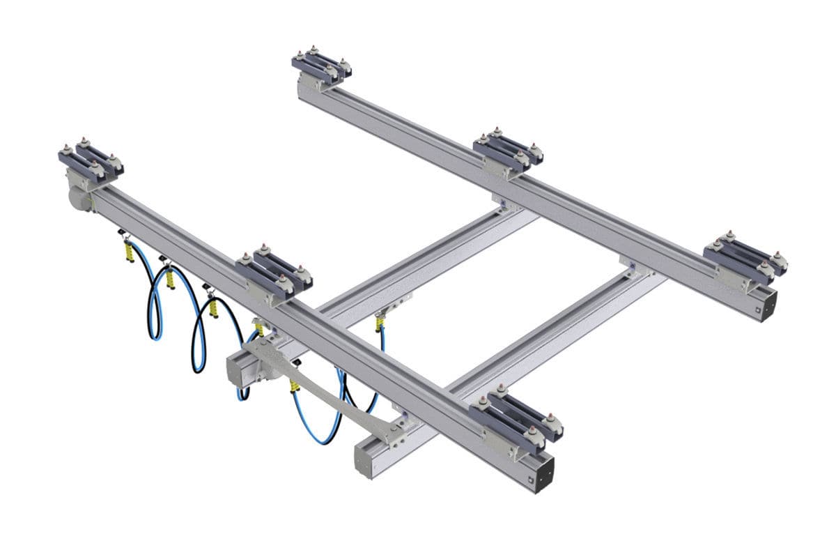 Aluminum alloy rail system